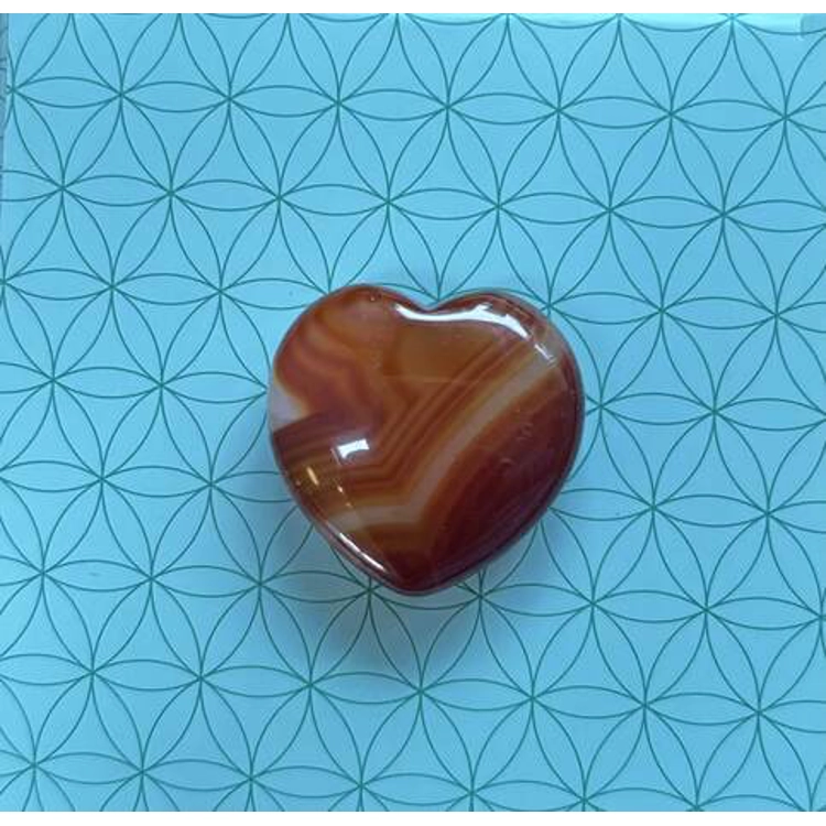 Carnelian Worry Stone