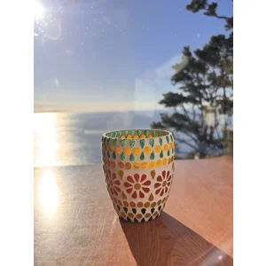 Mosaic tea light h..
