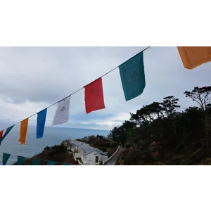 Tibetan prayer flags