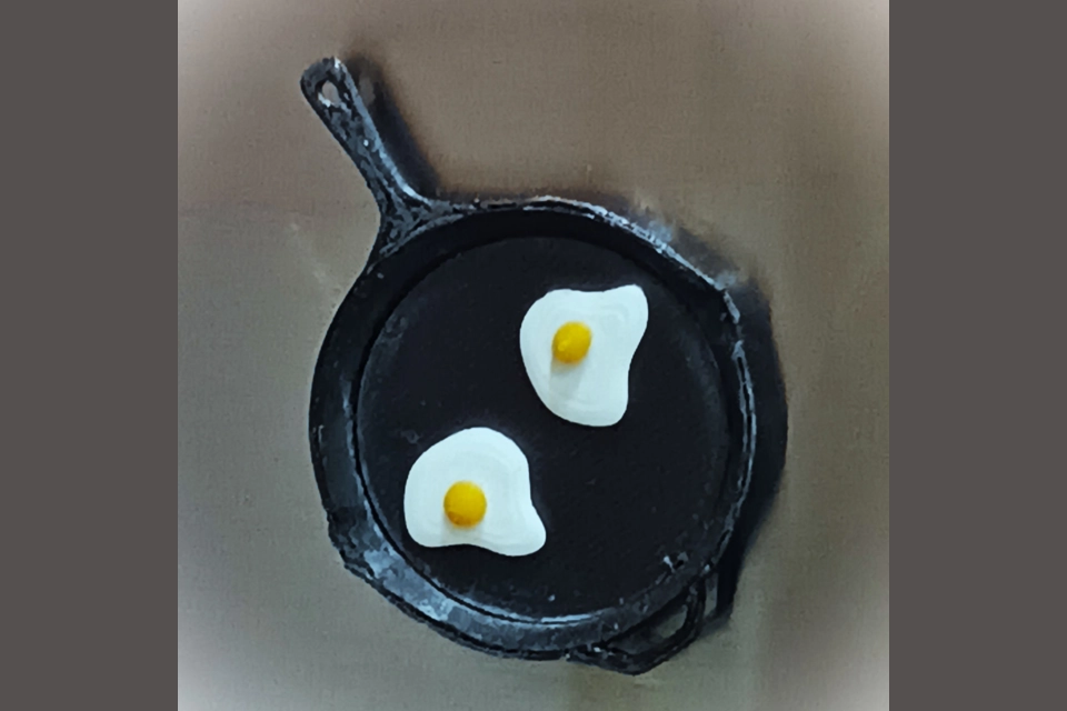 Frying Pan Refrigerator Magnet