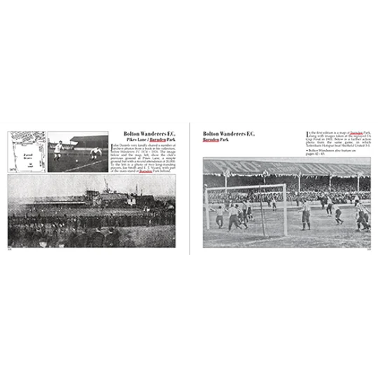 Paperback Combined Volume Football Grounds of the Early 1900s revised volume