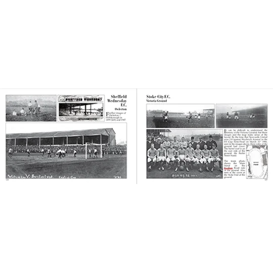 Paperback Combined Volume Football Grounds of the Early 1900s revised volume