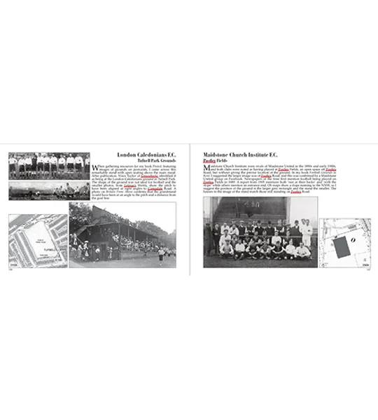 Hardback Combined Football Grounds of the Early 1900s revised volume