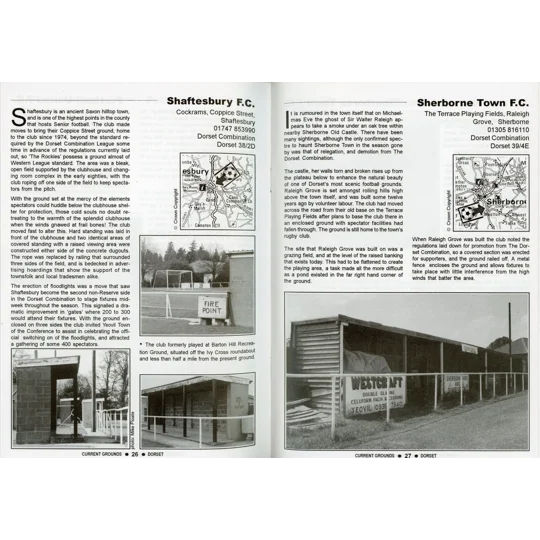 Non-League Football Grounds of Dorset