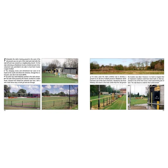 Football Grounds in Kent - Revised hardback