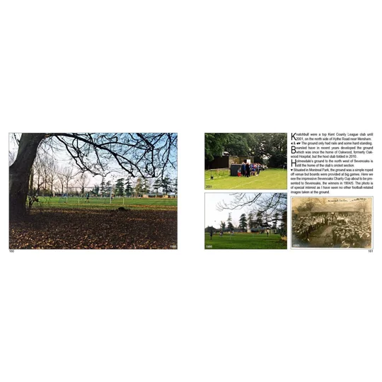 Football Grounds in Kent - Revised hardback