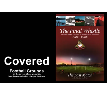 Covered - football grounds on programme covers