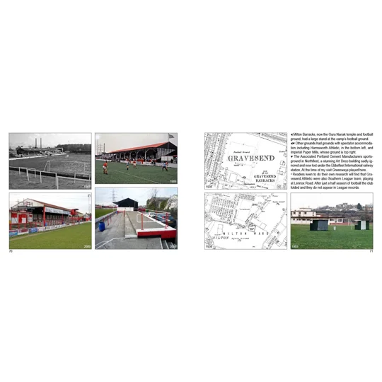 Football Grounds in Kent - Revised hardback