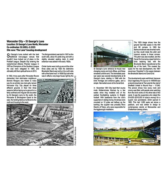 Football Grounds of Herefordshire & Worcestershire (paperback edition)