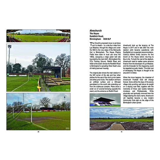 Football Grounds of Herefordshire and Worcestershire (hardback edition)