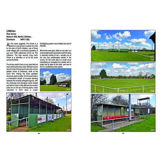 Football Grounds of Herefordshire and Worcestershire (hardback edition)