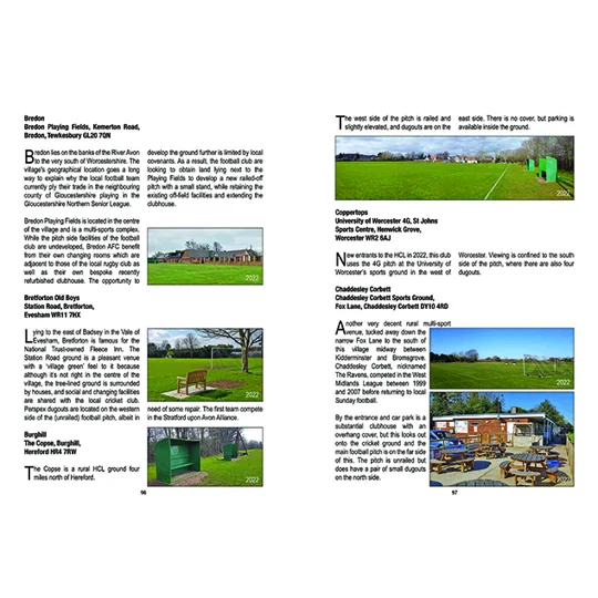 Football Grounds of Herefordshire and Worcestershire (hardback edition)