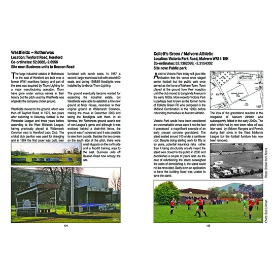 Football Grounds of Herefordshire and Worcestershire (hardback edition)
