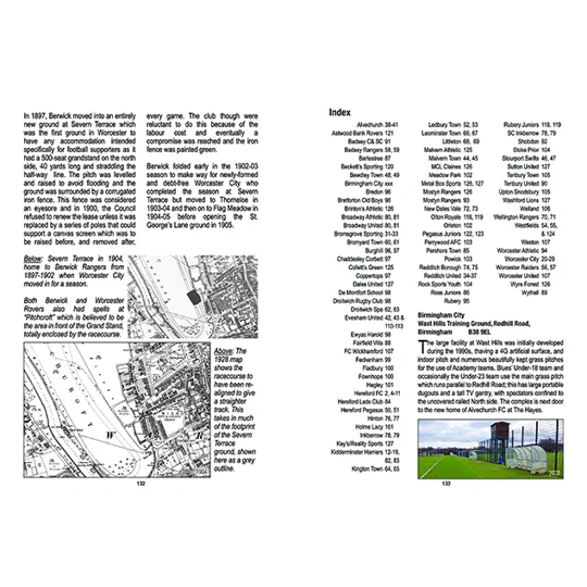 Football Grounds of Herefordshire and Worcestershire (hardback edition)