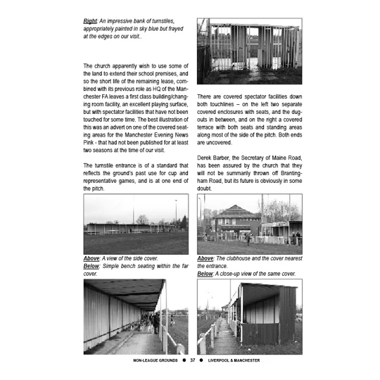 The non-League Football Grounds of Liverpool & Manchester