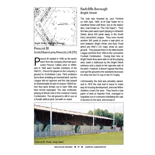 Non-League Football Grounds of Liverpool & Manchester (colour edition)