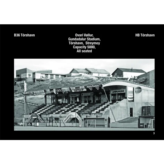 Hardback edition - Keep It On The Island! (A Tour of the Football Grounds in the Faroe Islands)