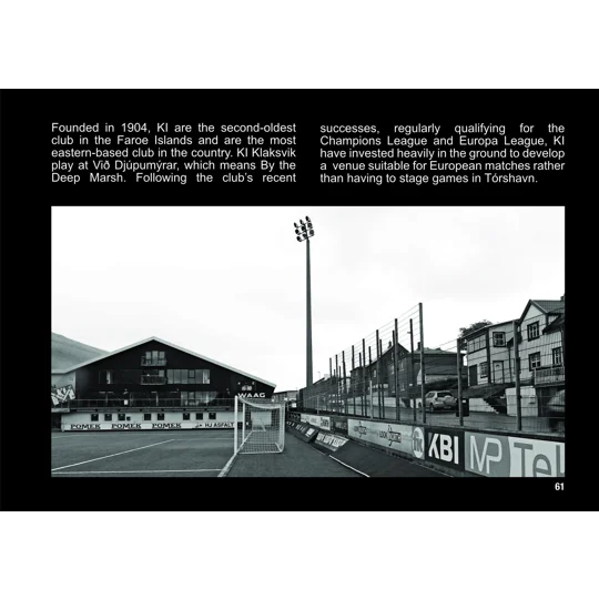 Hardback edition - Keep It On The Island! (A Tour of the Football Grounds in the Faroe Islands)