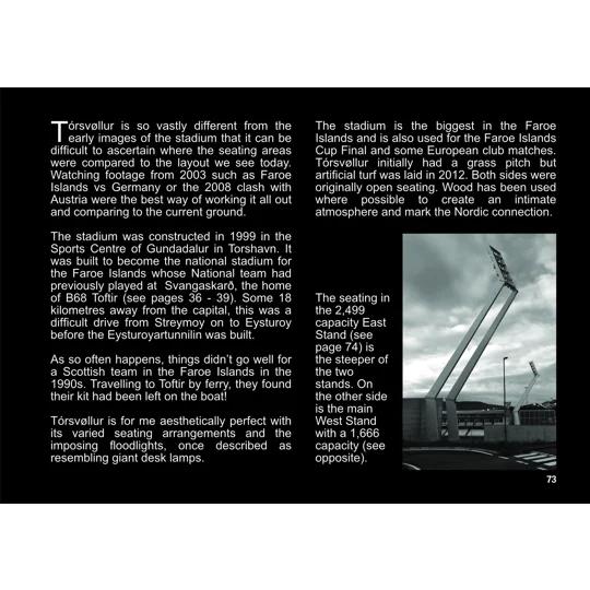 Hardback edition - Keep It On The Island! (A Tour of the Football Grounds in the Faroe Islands)