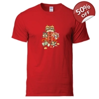 CNY Lion Dance 吉祥如意 Tshirt Chines..