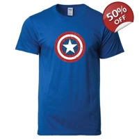 Captain America Scratches Shield ..