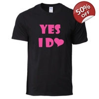 Will You Marry Me Yes I Do Tshirt..