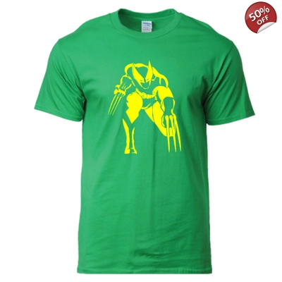 Wolverine X-Men Portrait Marvel Superhero Avengers Unisex / Men Tshirt Tee