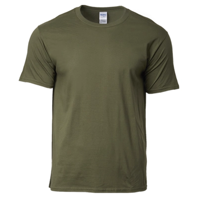 Gildan 76000 Military Green Adult T-Shirt Gildan 76000 Military Green Adult T-Shirt