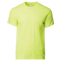 Gildan 76000 Safety Green Adult T..