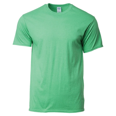 Gildan 76000 Heather Irish Green Adult T-Shirt Gildan 76000 Heather Irish Green Adult T-Shirt
