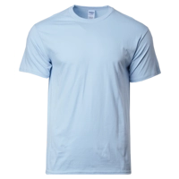 Gildan 76000 Light Blue Adult T-S..