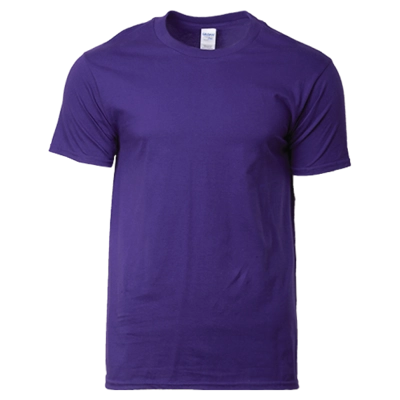 Gildan 76000 Purple Adult T-Shirt Gildan 76000 Purple Adult T-Shirt