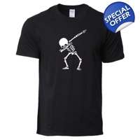 Skeleton TShirt Unisex / Men Stre..