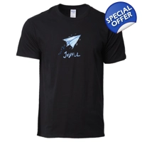 Paper Aeroplane Joyful Tshirt Uni..
