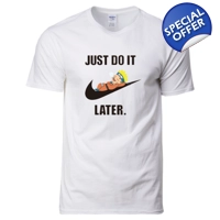 Naruto Do it Later Unisex Tshirt ..