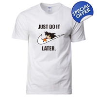 Dragon Ball Do It Later Unisex Ts..