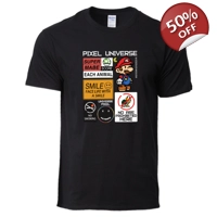 Super Mario Pixel Universe Unisex..