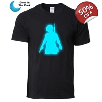 PUBG Glow in The Dark Unisex Tshi..