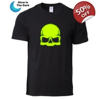 Call of Duty Half Skull Logo Glow..