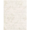 Quality White Cream Ivory Embossed Damask Brocade Pattern Wallpaper