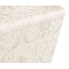 Quality White Cream Ivory Embossed Damask Brocade Pattern Wallpaper