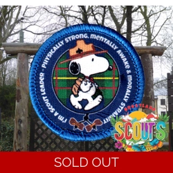 I am a scout leader badge