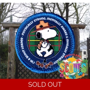 I am a scout leader badge