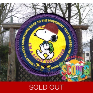 I am a scout volunteer badge