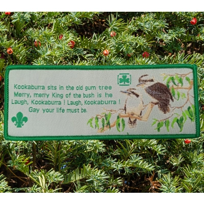 "Kookaburra"  Scout Song Badge