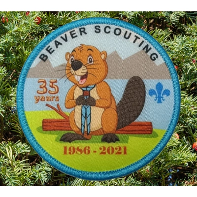 35 years of Beaver Scouting Badge 2021