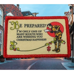 Scout Christmas Badge -Be prepared (Type C)