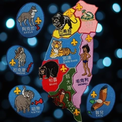Jungle Book Taiwan edition (Complete set) 10 badges