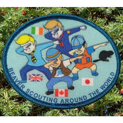 Beaver Scouting around the world badge