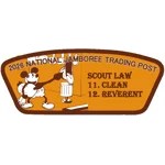 2026 National Jamboree Trading Post Facebook Group Patch Set (12 points of Scout Law)